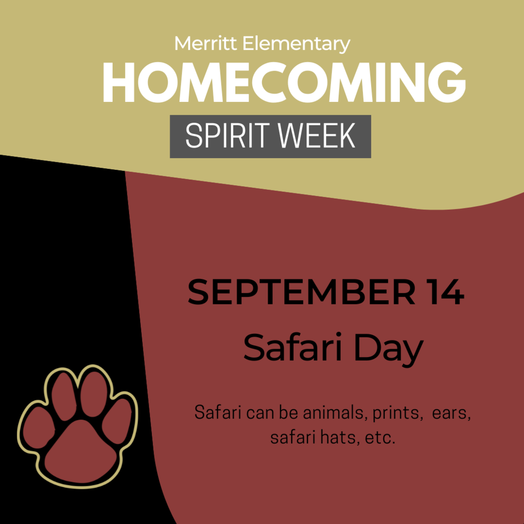 September 14th is Safari Day! Safari can be animals, prints, ears, safari hats, etc.