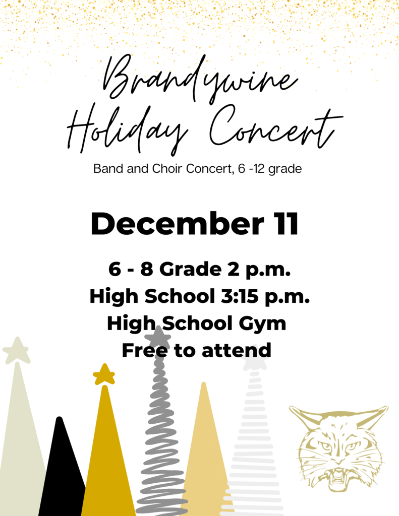 Brandywine Holiday Concert December 11 